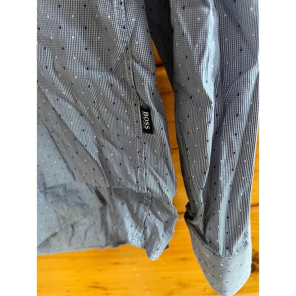 HUGO BOSS Slim Fit Stretch Fit Shirt XL - Picture 2 of 4